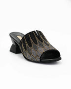 Shop Handmade Italian Leather Women's bedazzled block heel in calf leather nero (ELVALERY) or browse our range of hand-made Italian shoes in leather or suede in-store at Aliverti Cape Town, or shop online. We deliver in South Africa & offer multiple payment plans as well as accept multiple safe & secure payment methods.