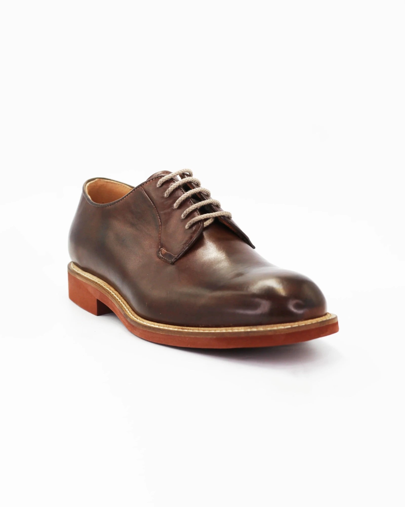Shop Handmade Italian Leather men's derby in calf leather testa di moro (GRU1019) or browse our range of hand-made Italian shoes in leather or suede in-store at Aliverti Cape Town, or shop online. We deliver in South Africa & offer multiple payment plans as well as accept multiple safe & secure payment methods.