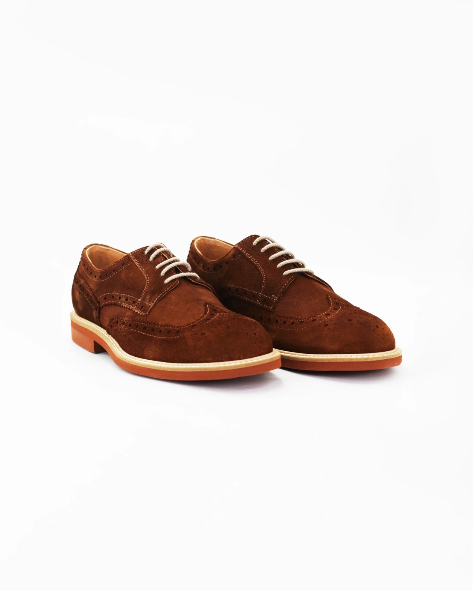 Shop Handmade Italian Leather Men's derby brogue in calf leather suede Cammello brown (GRU1007) or browse our range of hand-made Italian shoes in leather or suede in-store at Aliverti Cape Town, or shop online. We deliver in South Africa & offer multiple payment plans as well as accept multiple safe & secure payment methods.