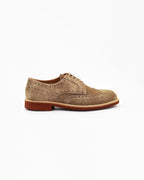 Shop Handmade Italian Leather Men's derby brogue in calf leather suede taupe  (GRU1007) or browse our range of hand-made Italian shoes in leather or suede in-store at Aliverti Cape Town, or shop online. We deliver in South Africa & offer multiple payment plans as well as accept multiple safe & secure payment methods.