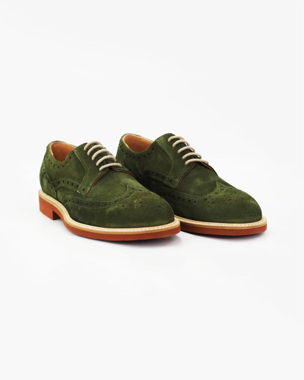Shop Handmade Italian Leather Men's derby brogue in calf leather suede verde (GRU1007) or browse our range of hand-made Italian shoes in leather or suede in-store at Aliverti Cape Town, or shop online. We deliver in South Africa & offer multiple payment plans as well as accept multiple safe & secure payment methods.