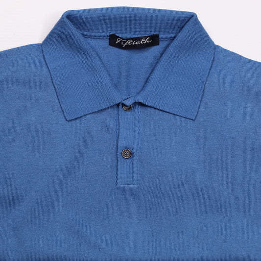 Shop Fiftienth Men's Knit Polo in Avion Blue (ART 280 IP2) or browse our range of men's Italian clothing and shoes in leather in-store at Aliverti Cape Town, or shop online. We deliver in South Africa & offer multiple payment plans as well as accept multiple safe & secure payment methods.