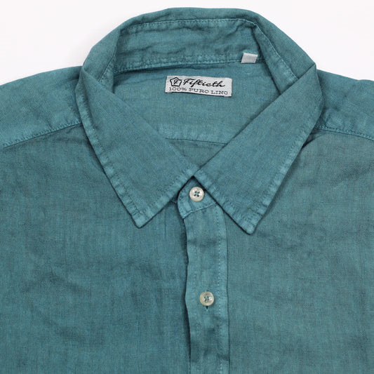 Shop Fiftienth Men's Long Sleeve Linen Shirt in Ottanio (7231) or browse our range of men's Italian clothing and shoes in leather in-store at Aliverti Cape Town, or shop online. We deliver in South Africa & offer multiple payment plans as well as accept multiple safe & secure payment methods.