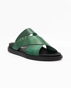 Shop Handmade Italian Leather Men's Sandal in Calf Leather Verde (ED4273) or browse our range of hand-made Italian shoes in leather or suede in-store at Aliverti Cape Town, or shop online. We deliver in South Africa & offer multiple payment plans as well as accept multiple safe & secure payment methods.
