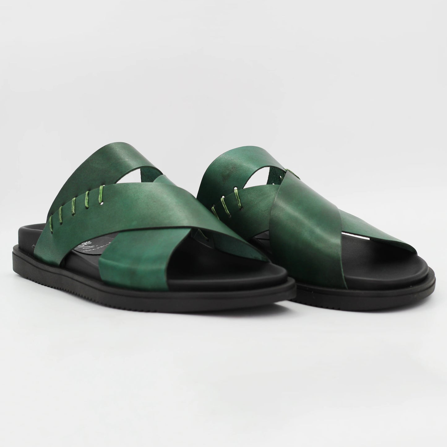 Shop Handmade Italian Leather Men's Sandal in Calf Leather Verde (ED4273) or browse our range of hand-made Italian shoes in leather or suede in-store at Aliverti Cape Town, or shop online. We deliver in South Africa & offer multiple payment plans as well as accept multiple safe & secure payment methods.