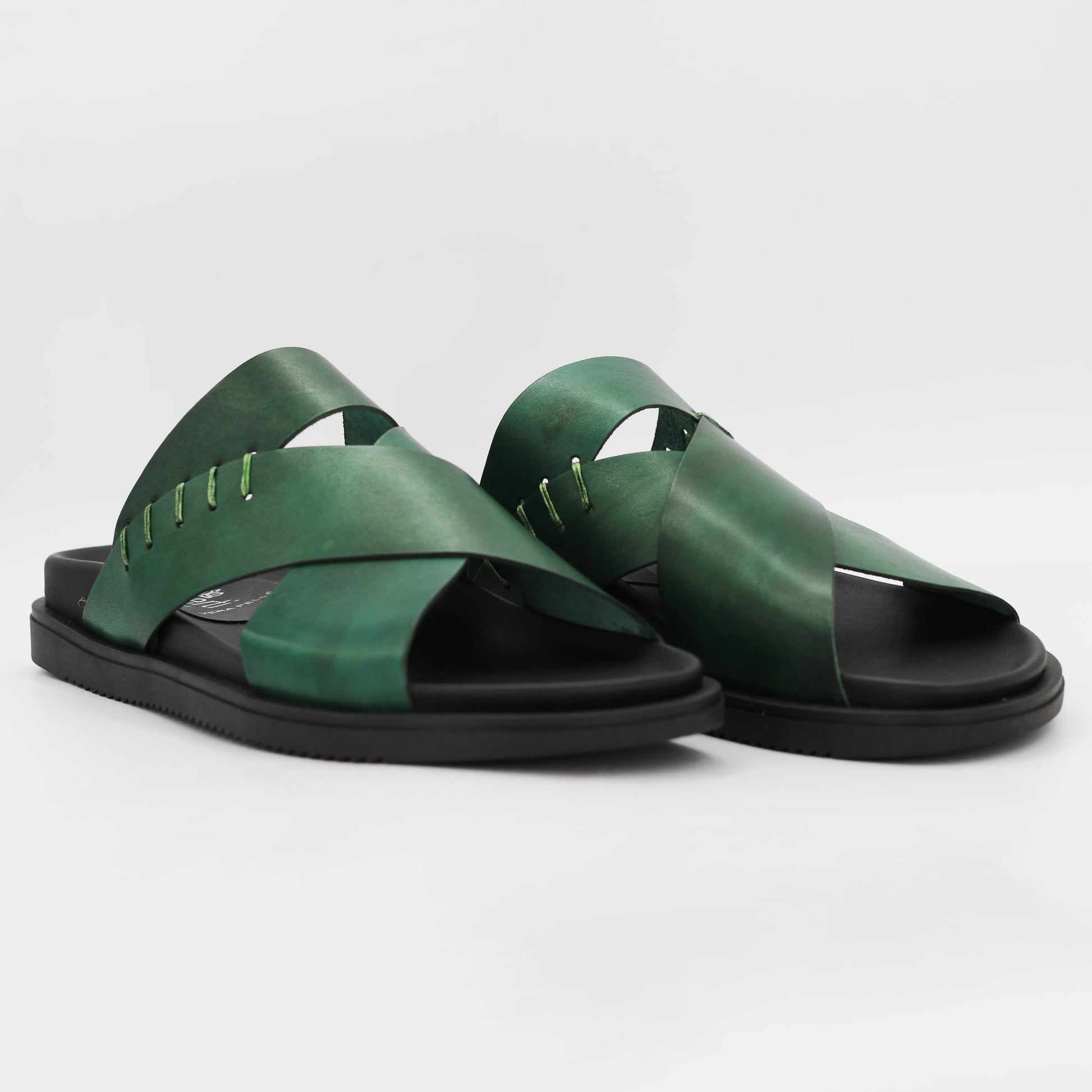 Shop Handmade Italian Leather Men's Sandal in Calf Leather Verde (ED4273) or browse our range of hand-made Italian shoes in leather or suede in-store at Aliverti Cape Town, or shop online. We deliver in South Africa & offer multiple payment plans as well as accept multiple safe & secure payment methods.