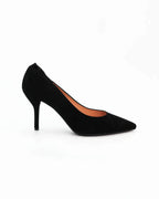 Shop Handmade  Women's Stiletto in Calf Leather Suede Nero or browse our range of hand-made Italian shoes in leather or suede in-store at Aliverti Cape Town, or shop online. We deliver in South Africa & offer multiple payment plans as well as accept multiple safe & secure payment methods.
