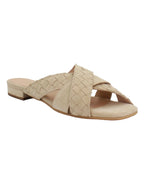 Shop Handmade Italian Leather Woven Sandal in Panna Beige (LUSFIORE) or browse our range of hand-made Italian shoes in leather or suede in-store at Aliverti Cape Town, or shop online. We deliver in South Africa & offer multiple payment plans as well as accept multiple safe & secure payment methods.