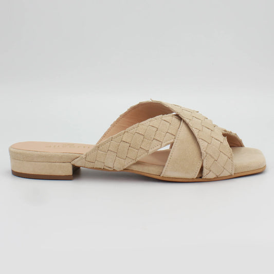 Shop Handmade Italian Leather Woven Sandal in Panna Beige (LUSFIORE) or browse our range of hand-made Italian shoes in leather or suede in-store at Aliverti Cape Town, or shop online. We deliver in South Africa & offer multiple payment plans as well as accept multiple safe & secure payment methods.