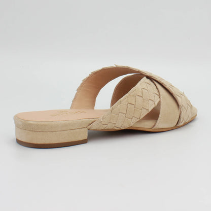 Shop Handmade Italian Leather Woven Sandal in Panna Beige (LUSFIORE) or browse our range of hand-made Italian shoes in leather or suede in-store at Aliverti Cape Town, or shop online. We deliver in South Africa & offer multiple payment plans as well as accept multiple safe & secure payment methods.
