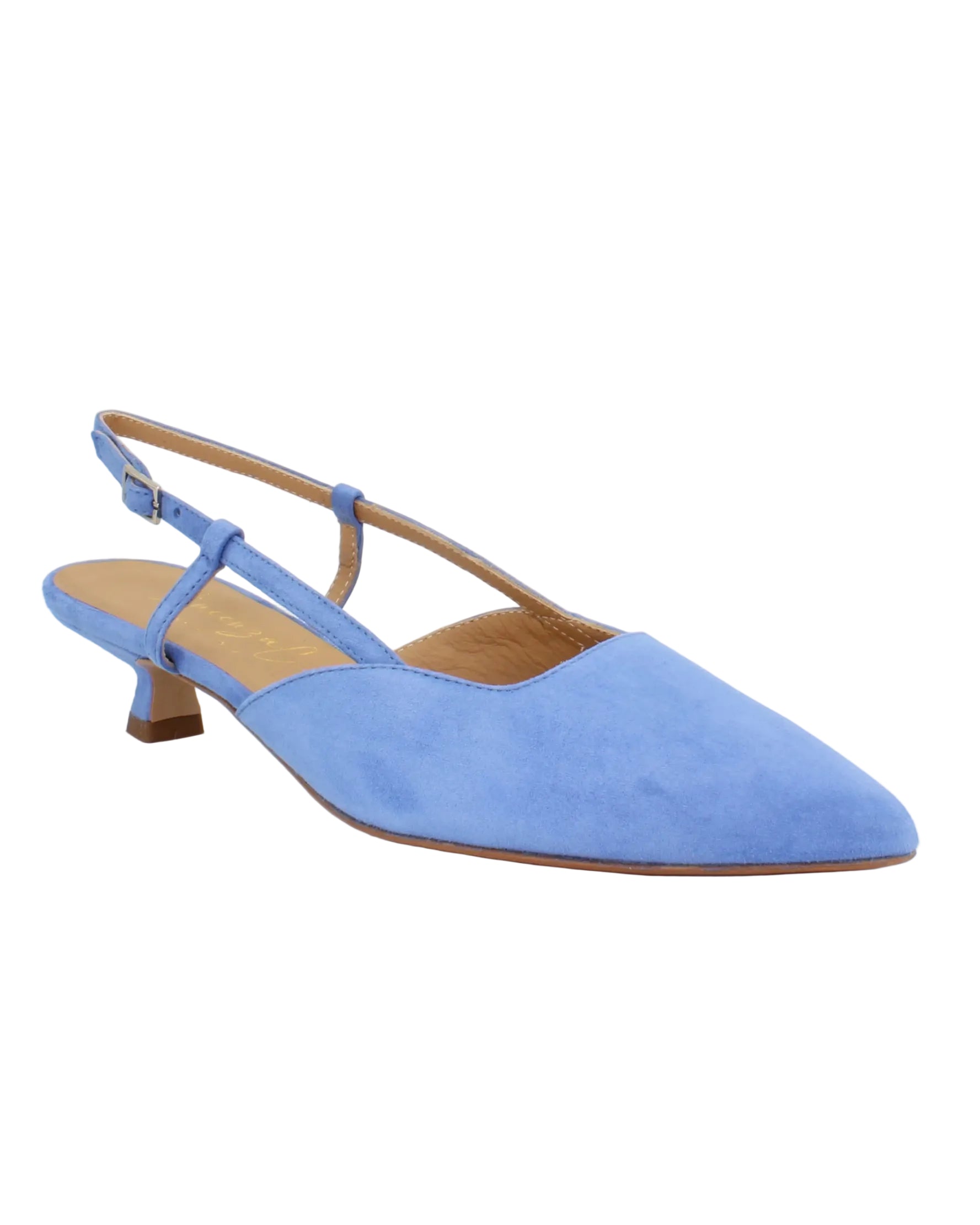 Shop Handmade Italian Leather Suede Low Sling Back Heel in Jeans (VO5) or browse our range of hand-made Italian shoes for women in leather or suede in-store at Aliverti Cape Town, or shop online. We deliver in South Africa & offer multiple payment plans as well as accept multiple safe & secure payment methods.