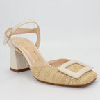 Shop Handmade Italian Leather Block Heel in Raffia Natur (MP17102) or browse our range of hand-made Italian shoes for women in leather or suede in-store at Aliverti Cape Town, or shop online. We deliver in South Africa & offer multiple payment plans as well as accept multiple safe & secure payment methods.