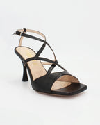 Shop Handmade Italian Leather Strappy High Heels in Nero (MP26102) or browse our range of hand-made Italian shoes for women in leather or suede in-store at Aliverti Cape Town, or shop online. We deliver in South Africa & offer multiple payment plans as well as accept multiple safe & secure payment methods.