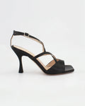 Shop Handmade Italian Leather Strappy High Heels in Nero (MP26102) or browse our range of hand-made Italian shoes for women in leather or suede in-store at Aliverti Cape Town, or shop online. We deliver in South Africa & offer multiple payment plans as well as accept multiple safe & secure payment methods.