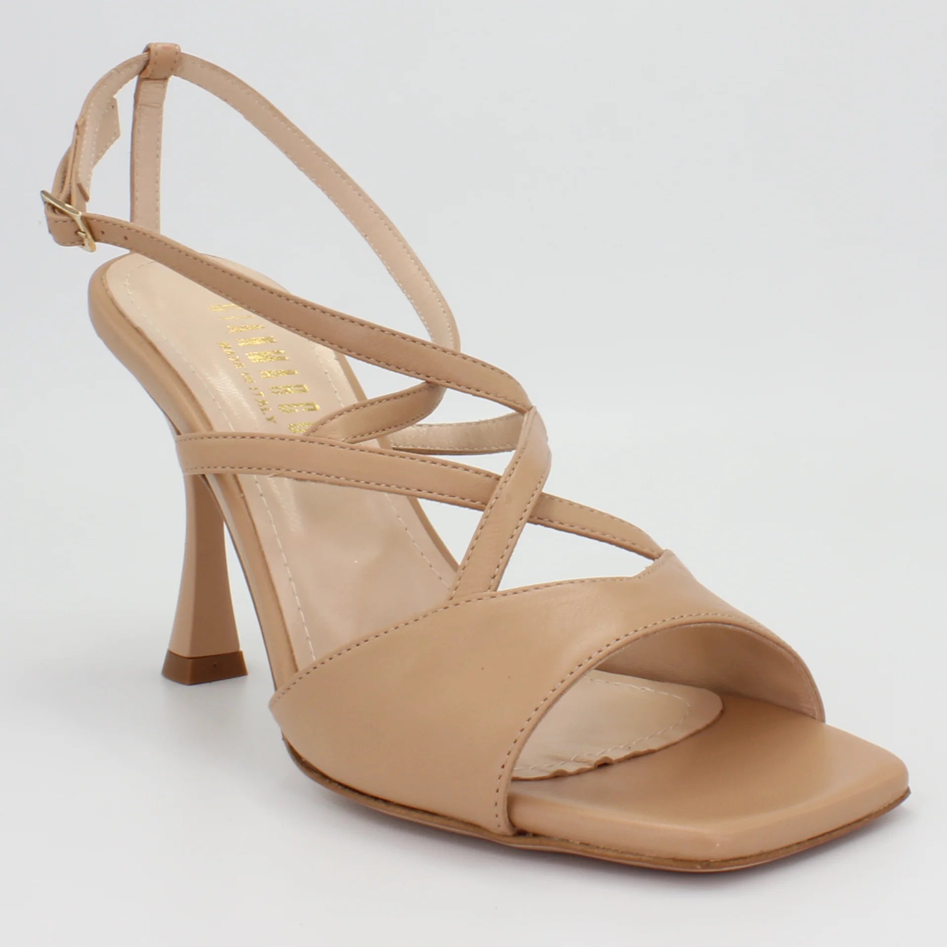 Shop Handmade Italian Leather Strappy High Heels in Nude (M864) or browse our range of hand-made Italian shoes for women in leather or suede in-store at Aliverti Cape Town, or shop online. We deliver in South Africa & offer multiple payment plans as well as accept multiple safe & secure payment methods.