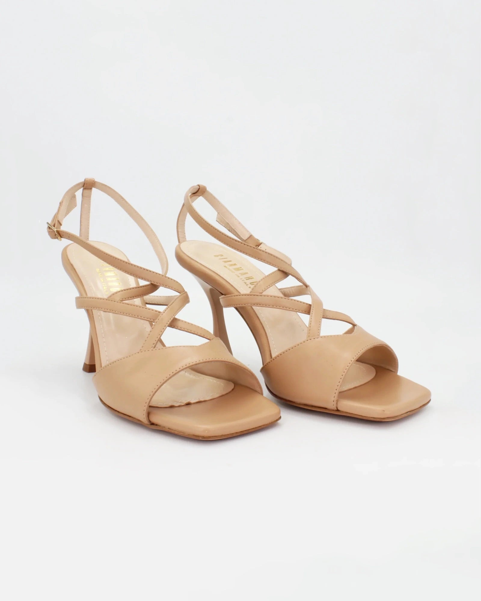 Shop Handmade Italian Leather Strappy High Heels in Nude (M864) or browse our range of hand-made Italian shoes for women in leather or suede in-store at Aliverti Cape Town, or shop online. We deliver in South Africa & offer multiple payment plans as well as accept multiple safe & secure payment methods.