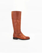 Shop Handmade Italian Leather Women's Equestrian Boot in calf Leather Cuoio or browse our range of hand-made Italian shoes in leather or suede in-store at Aliverti Cape Town, or shop online. We deliver in South Africa & offer multiple payment plans as well as accept multiple safe & secure payment methods.