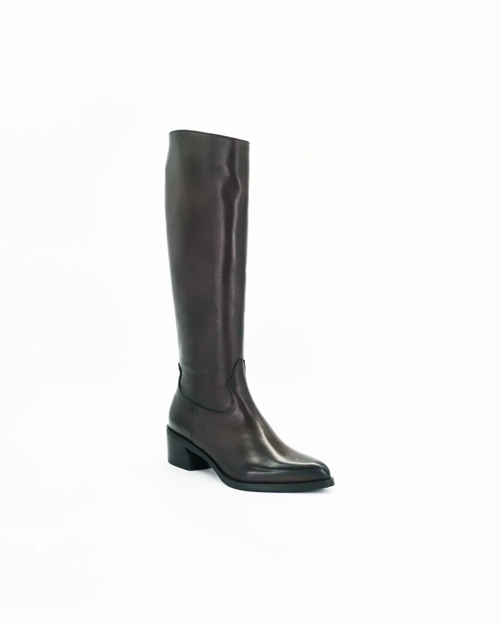  Shop Handmade Italian Leather Women's Pointed Toe Boot in Calf Leather Dark Brown or browse our range of hand-made Italian shoes in leather or suede in-store at Aliverti Cape Town, or shop online. We deliver in South Africa & offer multiple payment plans as well as accept multiple safe & secure payment methods.