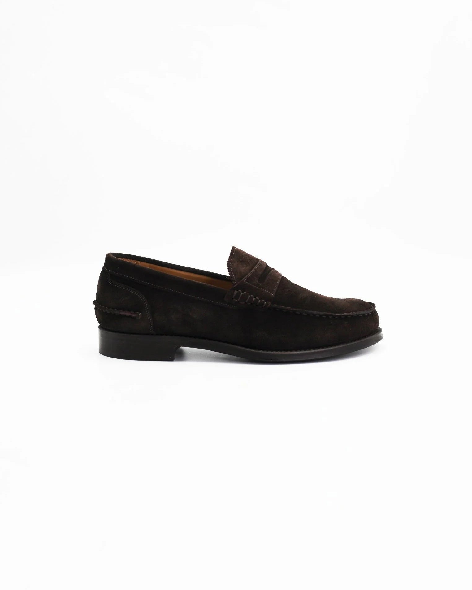 Men's Moccasin in Calf Leather Suede Testa Di Moro (BRU8826)