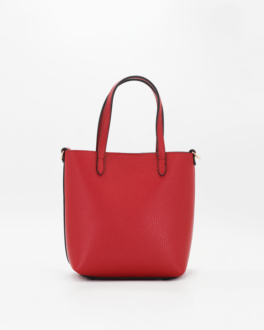 Cuoieria Fiorentina Small Tote Bag in Leather Rosso (B000006083230-N)