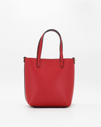 Cuoieria Fiorentina Small Tote Bag in Leather Rosso (B000006083230-N)