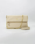 Description
Slim profile for this glamorous Maxi Velvet clutch with envelope architecture, perfect for any social occasion. With its soft yet fashionable touch, it is the stylish companion for evenings when you need a touch of style to brighten up your look. It is perfect for adding a touch of elegance to your leisure outfits.

Composition
This soft full-grain calfskin, is worked to obtain an uniform grain, called tumbled leather. The remarkable fullness and roundness of the hand make it perfect for all use