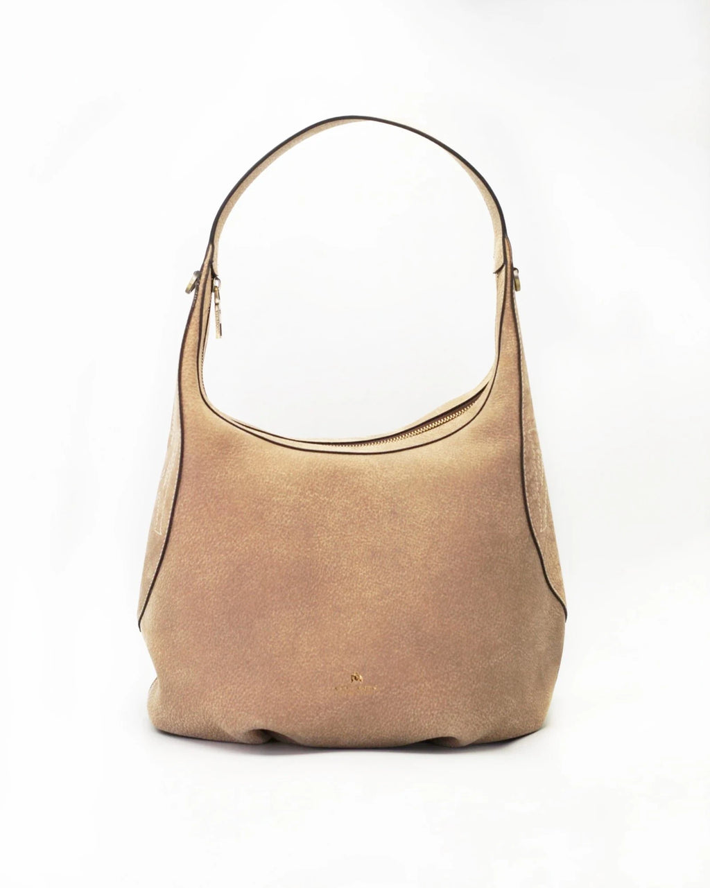 The large hobo Maxima celebrates the power of generous proportions with elegance and character. The pliers on the bottom and the oversized M sewn to the straps of the shoulder strap become a stylistic signature, telling a story of craftsmanship and identity. It is the perfect bag for those looking for an important bag, without sacrificing refinement. Product height: 38cmProduct width: 33cmProduct depth: 23cm Internal details: single compartment, pockets and zip pocket.External details: gold fire printed log