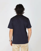 Elevate your everyday basics with the Fiftieth Men's Navy Blue Crew Neck T-Shirt. Made from 100% merchandised cotton with a regular fit — simple, clean, and built to last. 