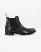 Men's Chelsea Boot in Leather Black | BRU12076