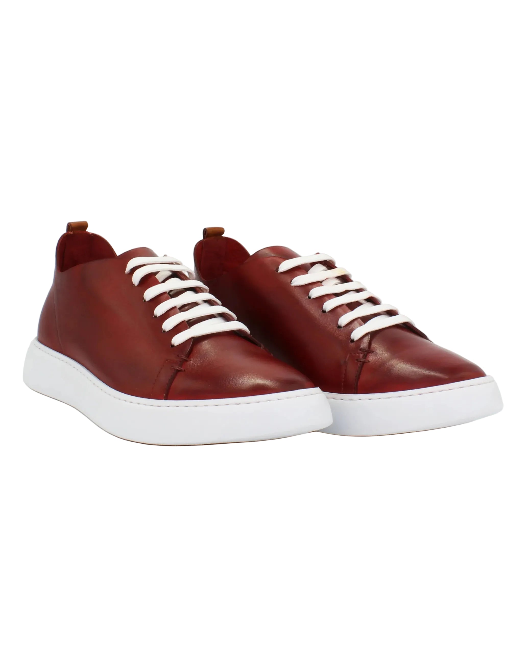 Shop Handmade Italian Leather Sneaker in red (BRU11354) or browse our range of hand-made Italian shoes for men in leather or suede in-store at Aliverti Cape Town, or shop online. We deliver in South Africa & offer multiple payment plans as well as accept multiple safe & secure payment methods.
