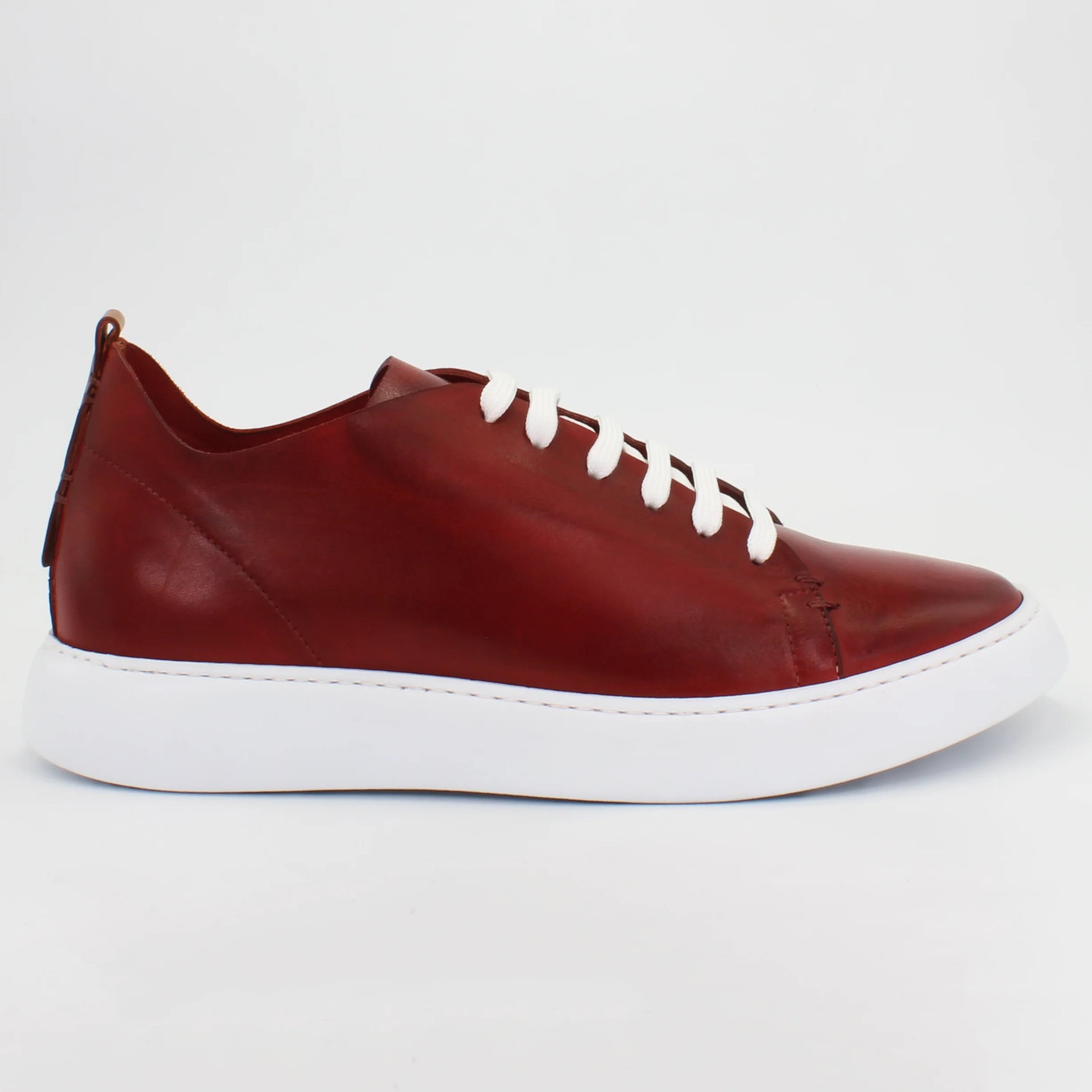 Shop Handmade Italian Leather Sneaker in red (BRU11354) or browse our range of hand-made Italian shoes for men in leather or suede in-store at Aliverti Cape Town, or shop online. We deliver in South Africa & offer multiple payment plans as well as accept multiple safe & secure payment methods.