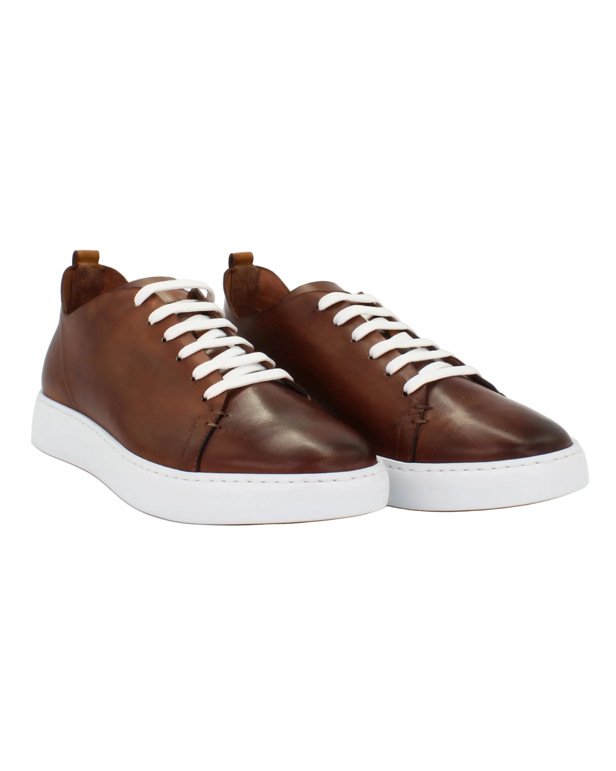 Shop Handmade Italian Leather Sneaker in Brandy (BRU11354) or browse our range of hand-made Italian shoes for men in leather or suede in-store at Aliverti Cape Town, or shop online. We deliver in South Africa & offer multiple payment plans as well as accept multiple safe & secure payment methods.