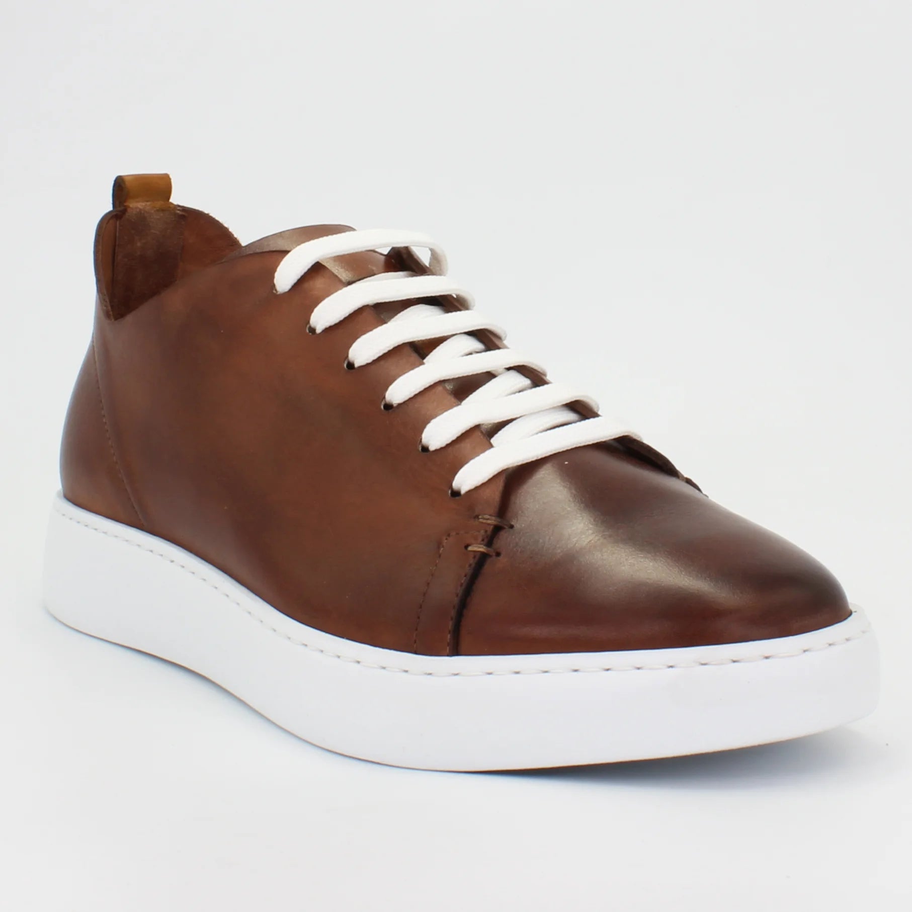 Italian leather 2025 sneakers mens