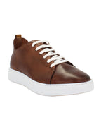 Shop Handmade Italian Leather Sneaker in Brandy (BRU11354) or browse our range of hand-made Italian shoes for men in leather or suede in-store at Aliverti Cape Town, or shop online. We deliver in South Africa & offer multiple payment plans as well as accept multiple safe & secure payment methods.