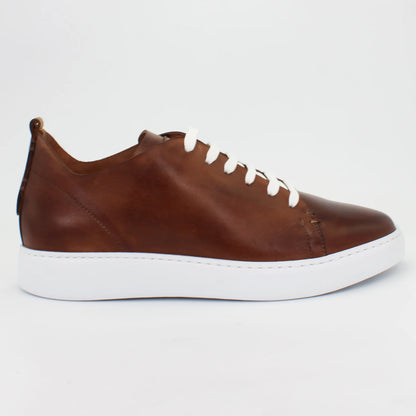 Shop Handmade Italian Leather Sneaker in Brandy (BRU11354) or browse our range of hand-made Italian shoes for men in leather or suede in-store at Aliverti Cape Town, or shop online. We deliver in South Africa & offer multiple payment plans as well as accept multiple safe & secure payment methods.