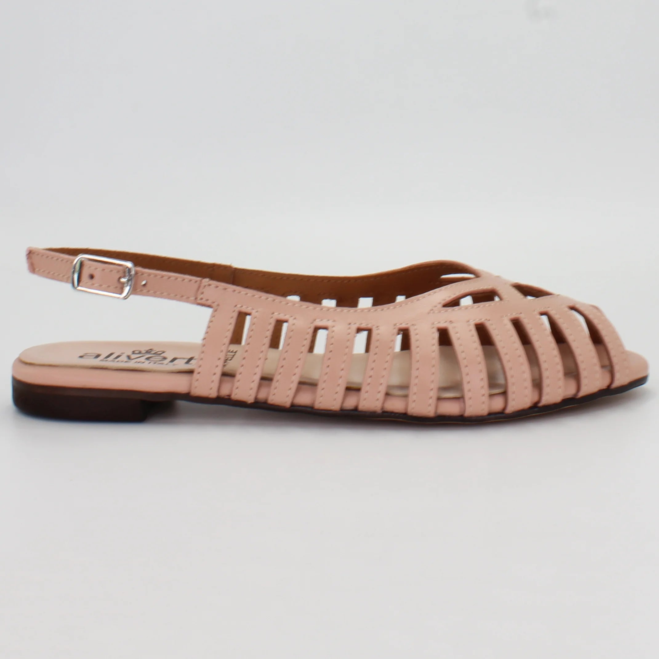 Braided Leather Sandals Made In Italy - Serafina