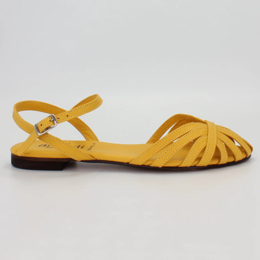  Shop Handmade Italian Leather sandal in giallo (G500) or browse our range of hand-made Italian shoes in leather or suede in-store at Aliverti Cape Town, or shop online. We deliver in South Africa & offer multiple payment plans as well as accept multiple safe & secure payment methods.
