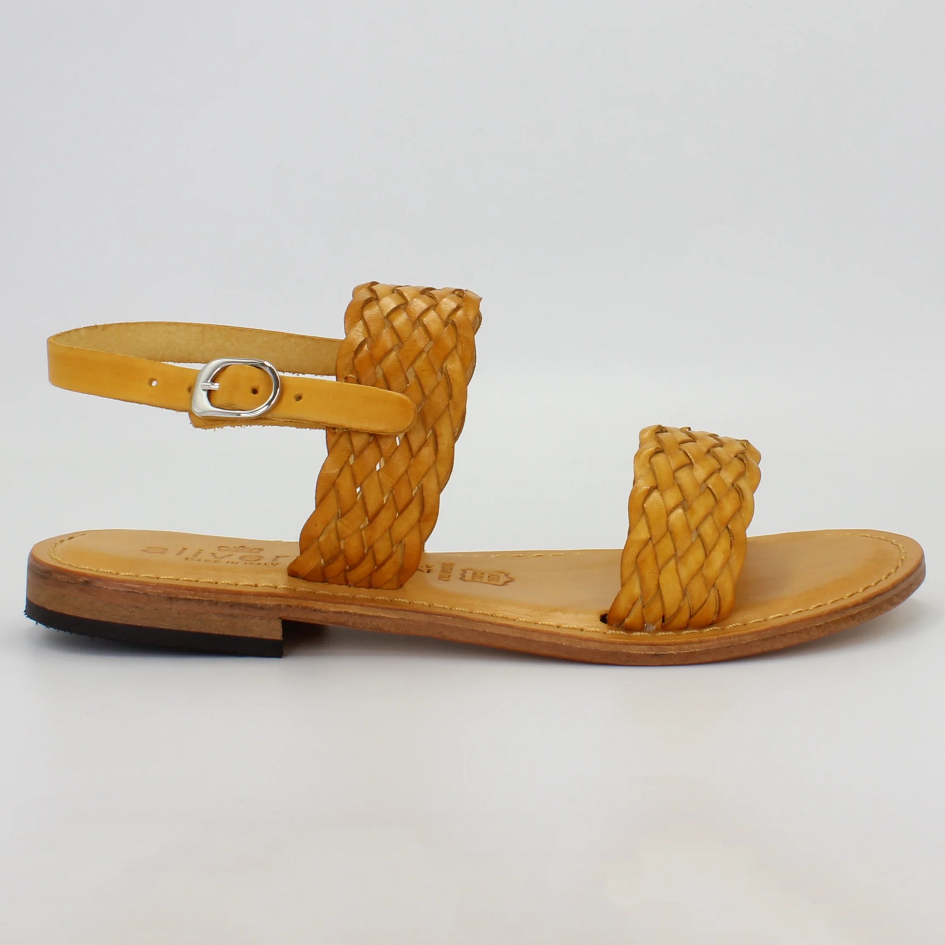 Footwear Leather Yellow Sandals Clarks KITLY WAY Yellow Leather