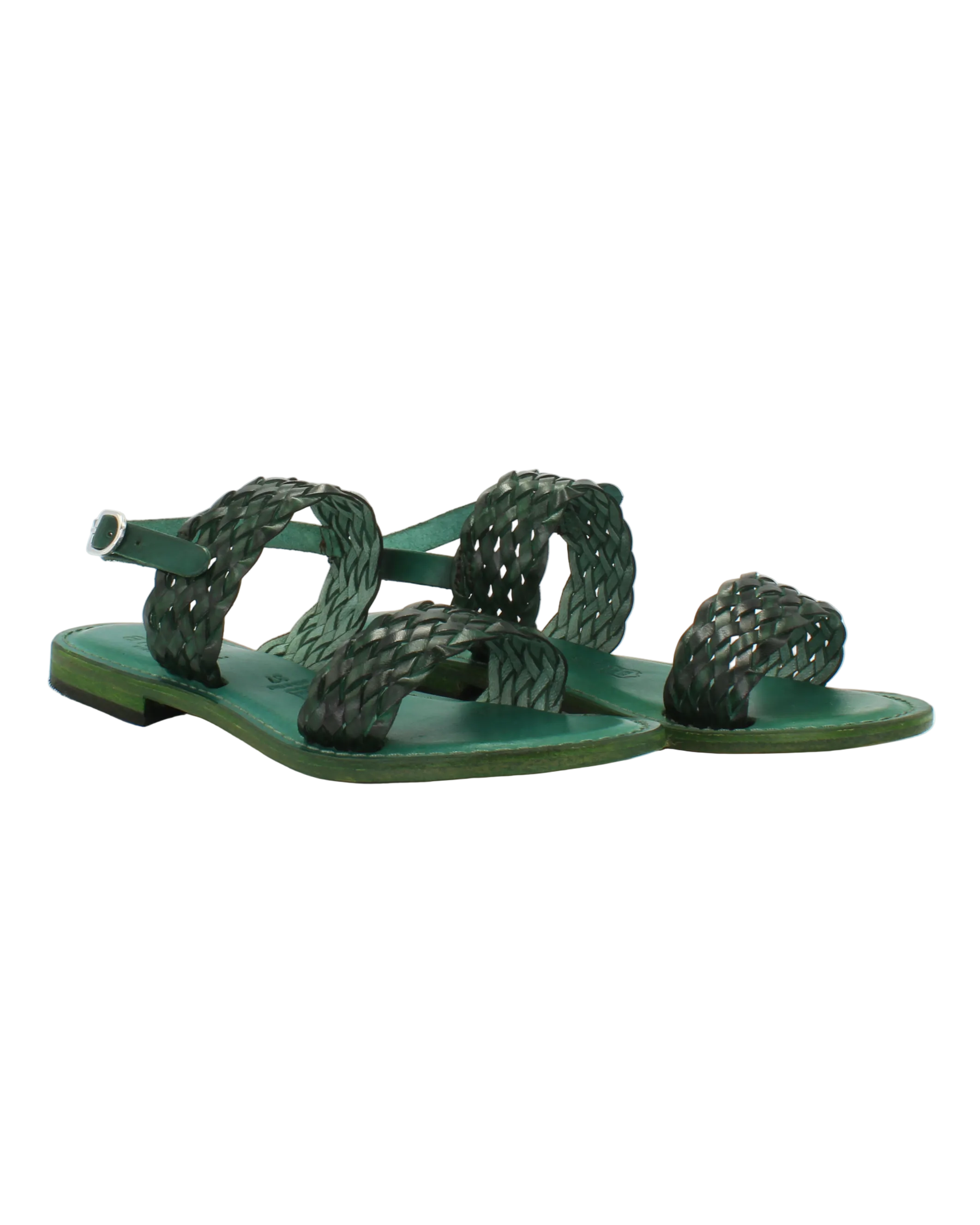 Shop Handmade Italian Leather woven sandal in verde (1040) or browse our range of hand-made Italian shoes in leather or suede in-store at Aliverti Cape Town, or shop online. We deliver in South Africa & offer multiple payment plans as well as accept multiple safe & secure payment methods.