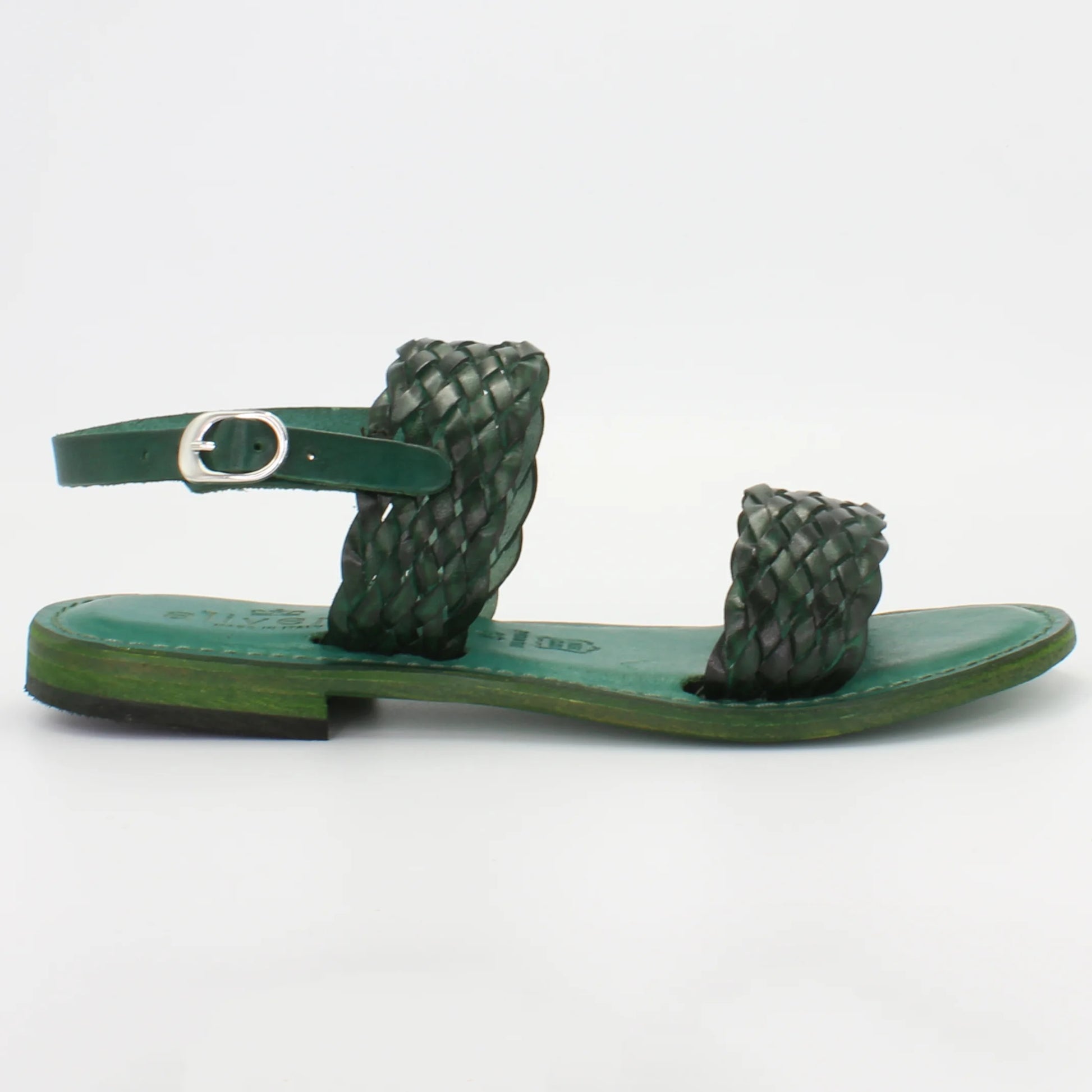 Shop Handmade Italian Leather woven sandal in verde (1040) or browse our range of hand-made Italian shoes in leather or suede in-store at Aliverti Cape Town, or shop online. We deliver in South Africa & offer multiple payment plans as well as accept multiple safe & secure payment methods.