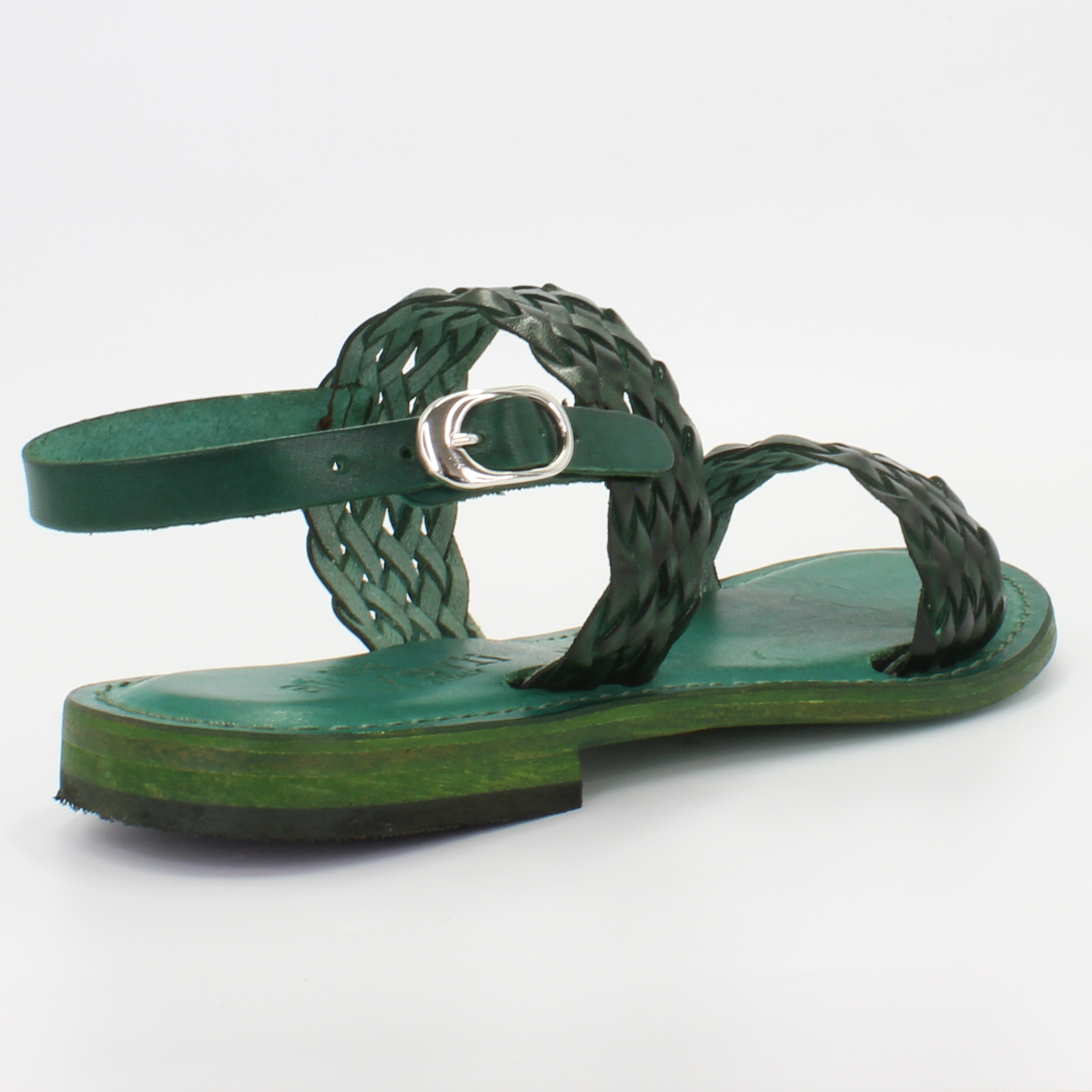 Shop Handmade Italian Leather woven sandal in verde (1040) or browse our range of hand-made Italian shoes in leather or suede in-store at Aliverti Cape Town, or shop online. We deliver in South Africa & offer multiple payment plans as well as accept multiple safe & secure payment methods.