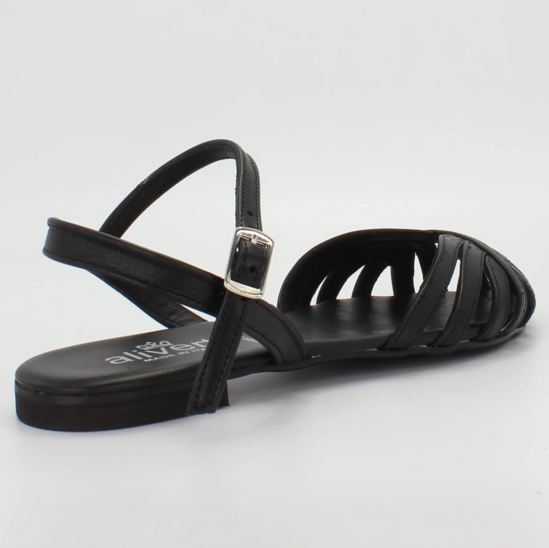 Shop Handmade Italian Leather sandal in nero (G500) or browse our range of hand-made Italian shoes in leather or suede in-store at Aliverti Cape Town, or shop online. We deliver in South Africa & offer multiple payment plans as well as accept multiple safe & secure payment methods.