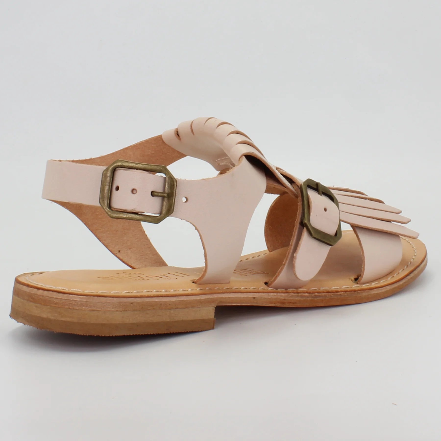 Shop Handmade Italian Leather sandal in latte (1361) or browse our range of hand-made Italian shoes in leather or suede in-store at Aliverti Cape Town, or shop online. We deliver in South Africa & offer multiple payment plans as well as accept multiple safe & secure payment methods.