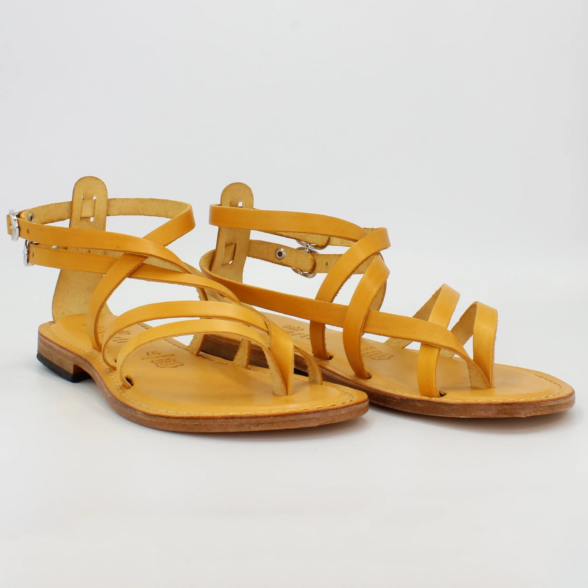 Shop Handmade Italian Leather sandal in giallo (1560) or browse our range of hand-made Italian shoes in leather or suede in-store at Aliverti Cape Town, or shop online. We deliver in South Africa & offer multiple payment plans as well as accept multiple safe & secure payment methods.
