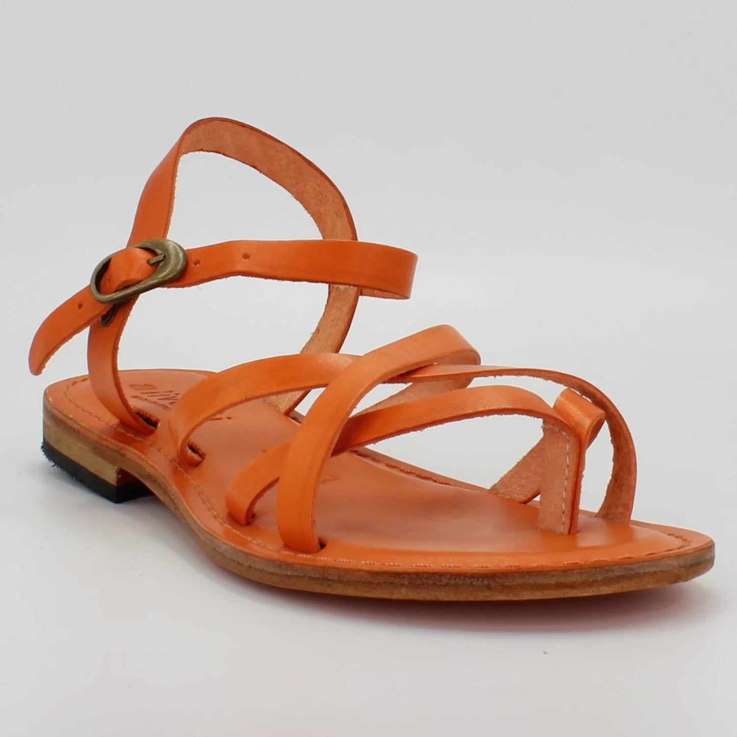 Shop Handmade Italian Leather sandal in arancio (1530) or browse our range of hand-made Italian shoes in leather or suede in-store at Aliverti Cape Town, or shop online. We deliver in South Africa & offer multiple payment plans as well as accept multiple safe & secure payment methods.