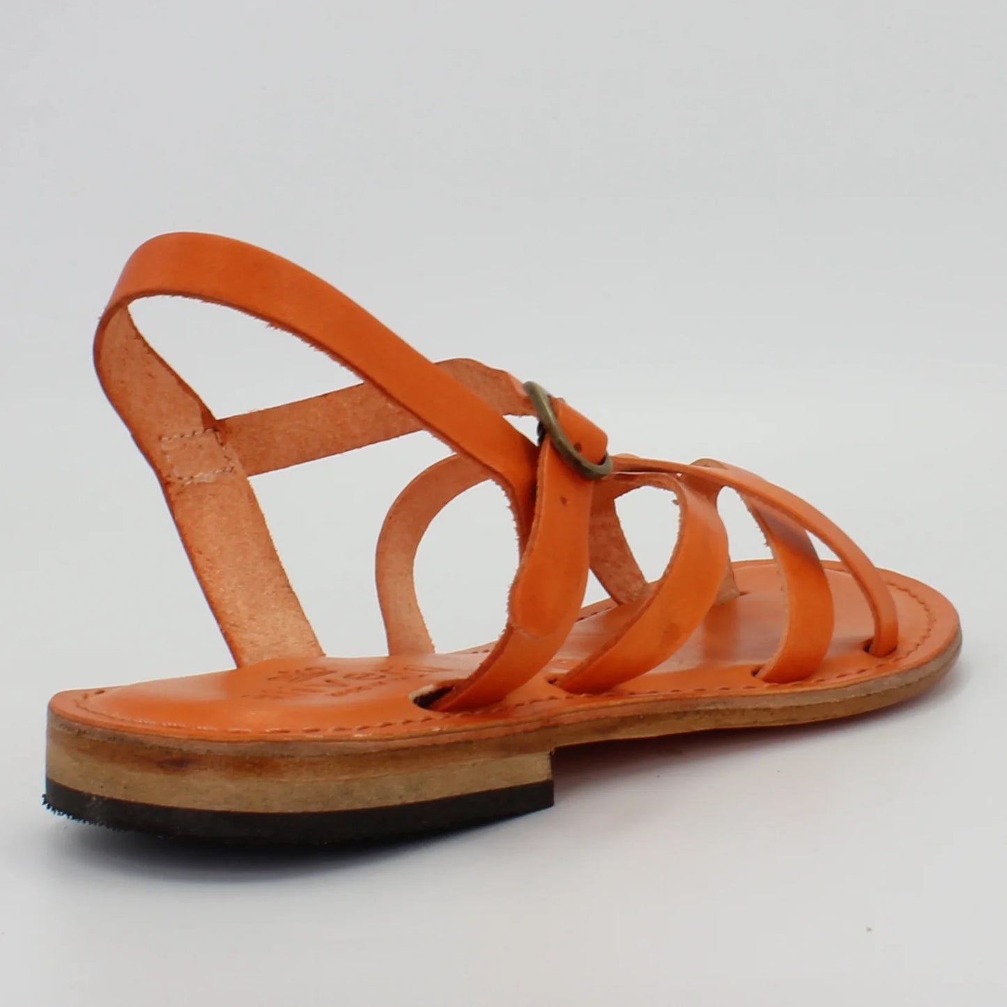 Shop Handmade Italian Leather sandal in arancio (1530) or browse our range of hand-made Italian shoes in leather or suede in-store at Aliverti Cape Town, or shop online. We deliver in South Africa & offer multiple payment plans as well as accept multiple safe & secure payment methods.