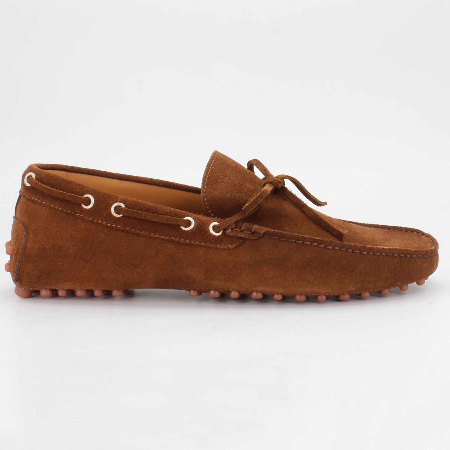 Shop Handmade Italian Leather moccasin in chestnut velour (UO460003) or browse our range of hand-made Italian shoes for men in leather or suede in-store at Aliverti Cape Town, or shop online. We deliver in South Africa & offer multiple payment plans as well as accept multiple safe & secure payment methods.