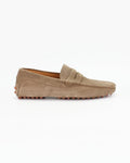 Shop Handmade Italian Leather suede moccasin in almond velour (UO460002) or browse our range of hand-made Italian shoes for men in leather or suede in-store at Aliverti Cape Town, or shop online. We deliver in South Africa & offer multiple payment plans as well as accept multiple safe & secure payment methods.