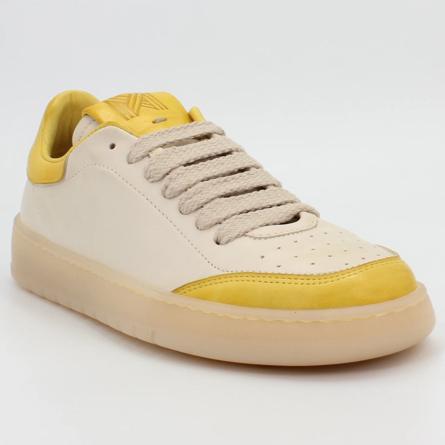 Shop Handmade Italian Leather sneaker in natur yellow (GRD704) or browse our range of hand-made Italian shoes for men in leather or suede in-store at Aliverti Cape Town, or shop online. We deliver in South Africa & offer multiple payment plans as well as accept multiple safe & secure payment methods.