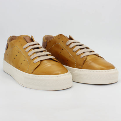 Shop Handmade Italian Leather sneaker in mustang (GR3103) or browse our range of hand-made Italian shoes for men in leather or suede in-store at Aliverti Cape Town, or shop online. We deliver in South Africa & offer multiple payment plans as well as accept multiple safe & secure payment methods.